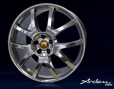 Arden Dakar - Monoblock Rim with Tires(Polished) - Click Image to Close
